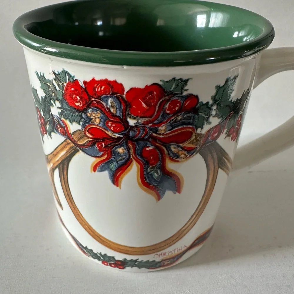 Vintage coffee mugs Potpourri Press TRIUMPHANT